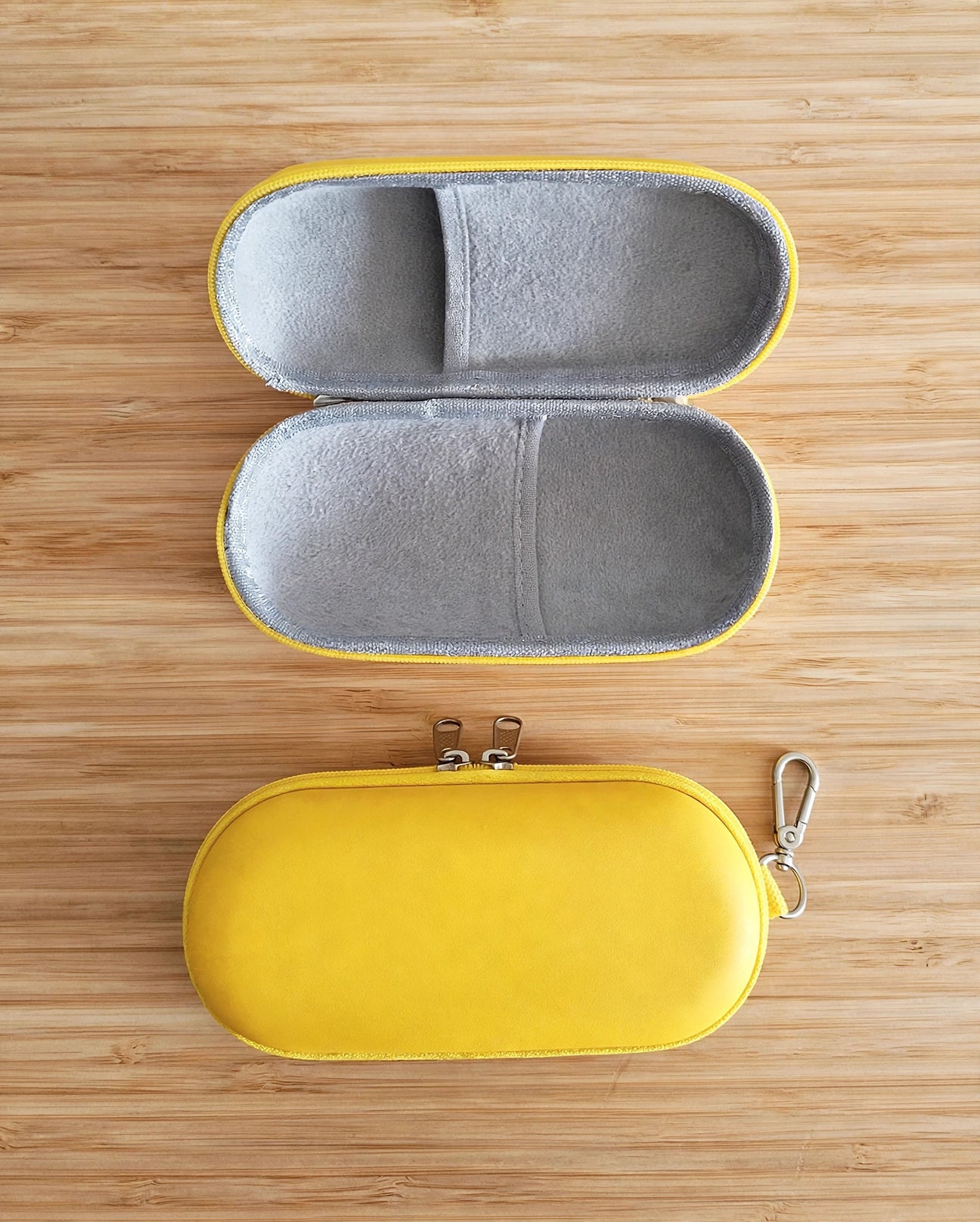 Hard Shell Double Glasses Delux Case Double-Layer for 2 pairs of Glasses Men / Women Blue FREE DELIVERY