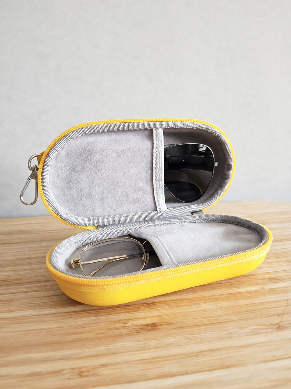 Hard Shell Double Glasses Case for 2 Pairs